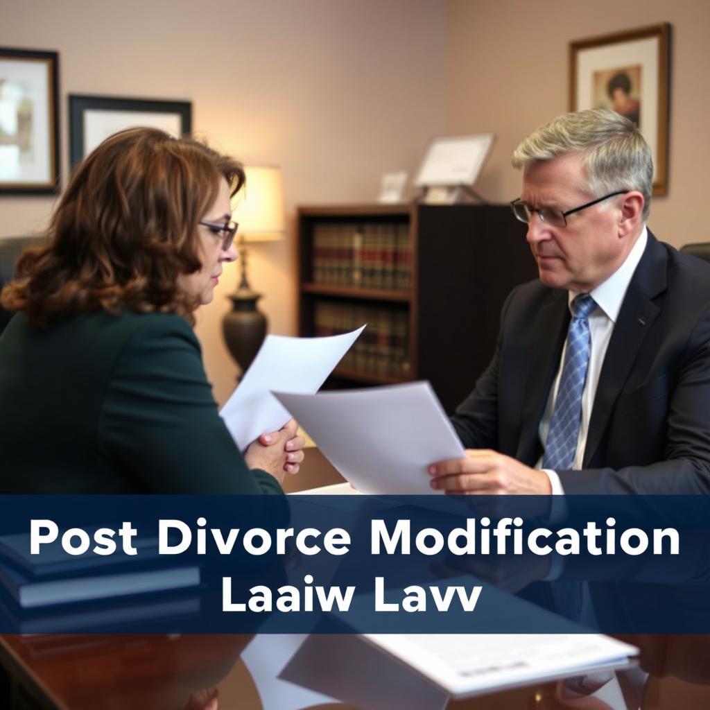 Post Divorce Modification Lawyer Henrico County