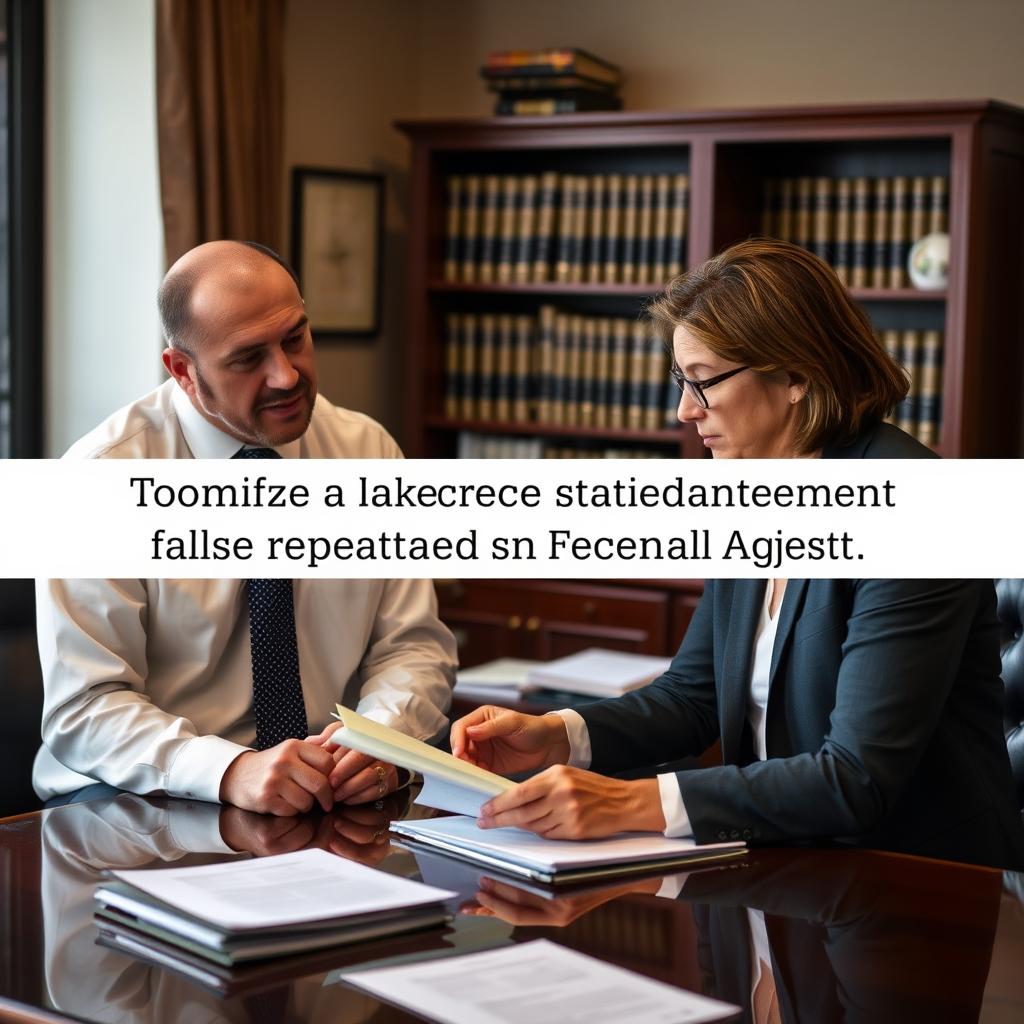 False Statements to a Federal Agent lawyer Fluvanna County